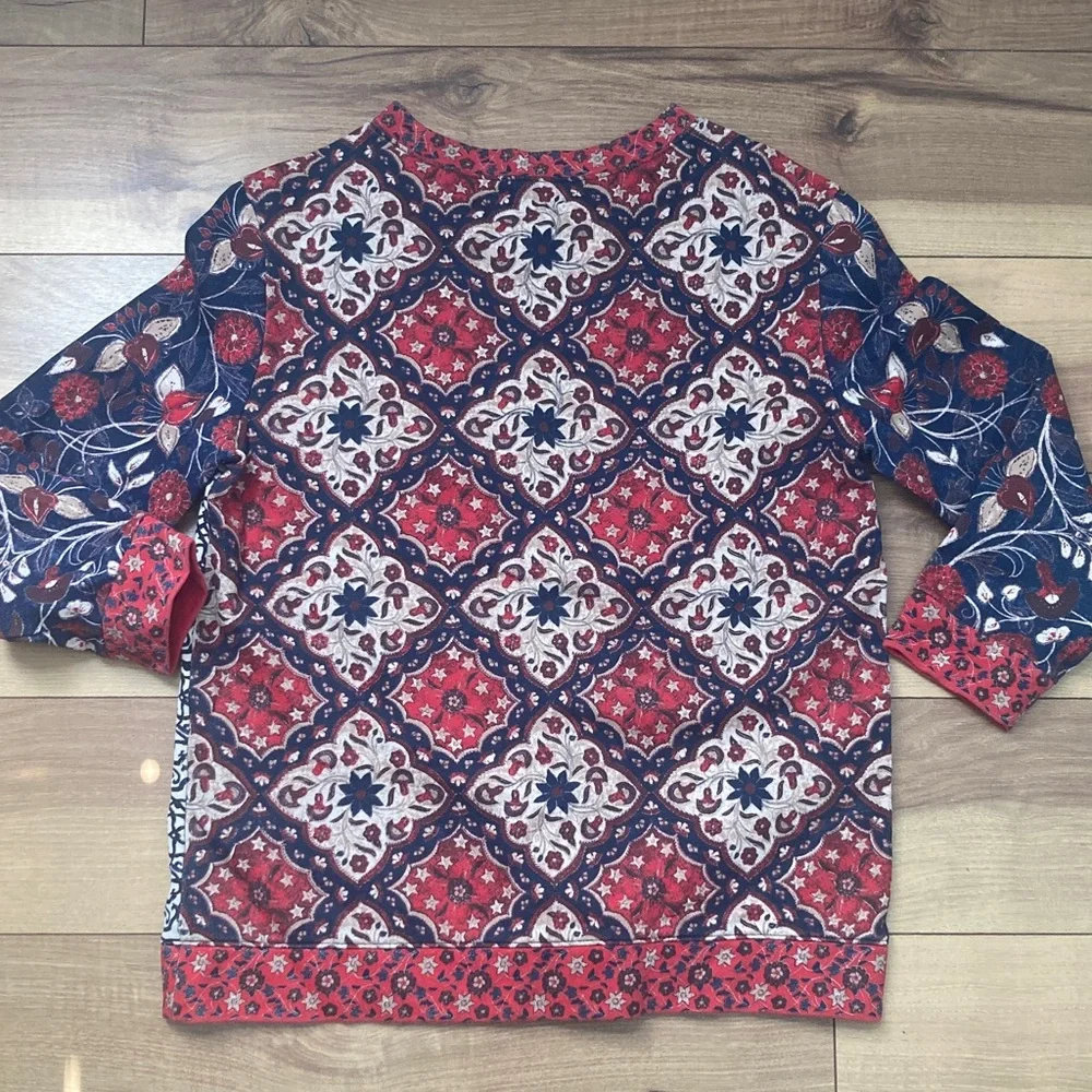 Tory Burch Ronnie Floral Sweatshirt